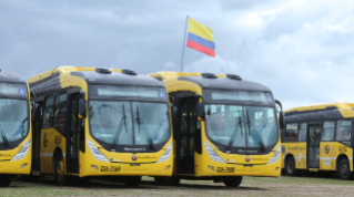 SCANIA COLOMBIA HACE ENTREGA DE 323 BUSES PADRONES PARA EL SITP EN BOGOTÁ