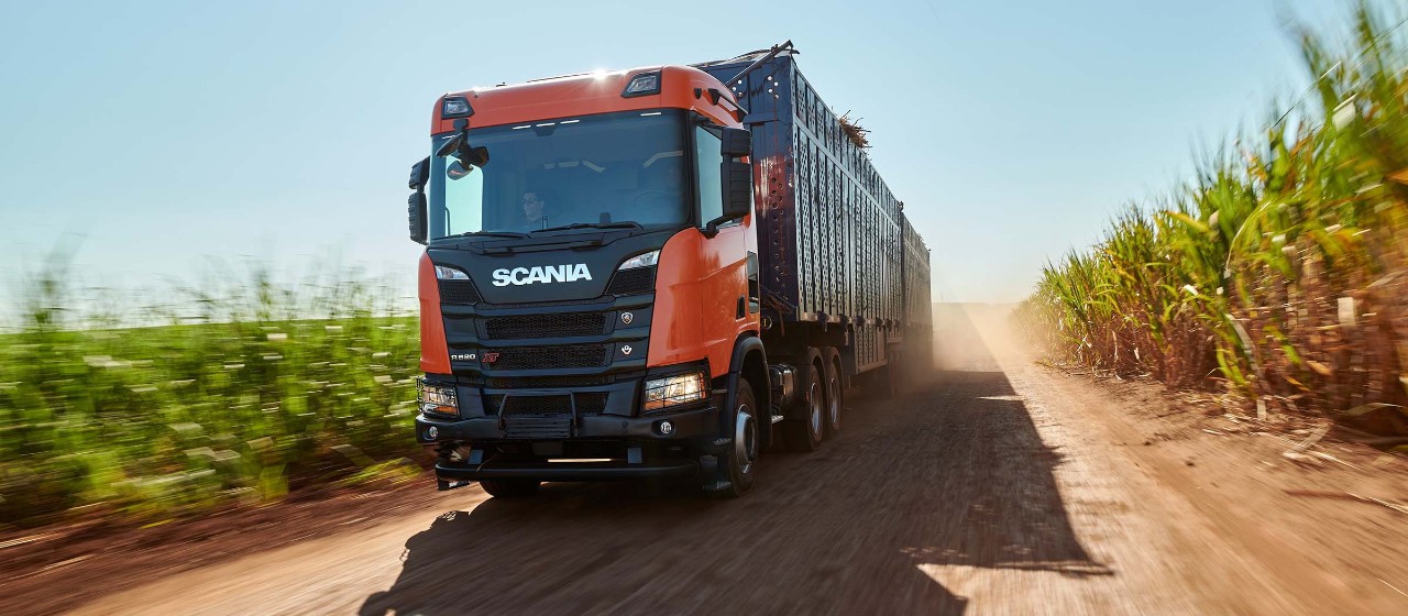 camions pour les activités de transport agricole