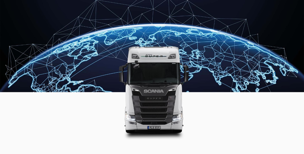„Scania Super“ skaitmeninis prietaisų skydelis