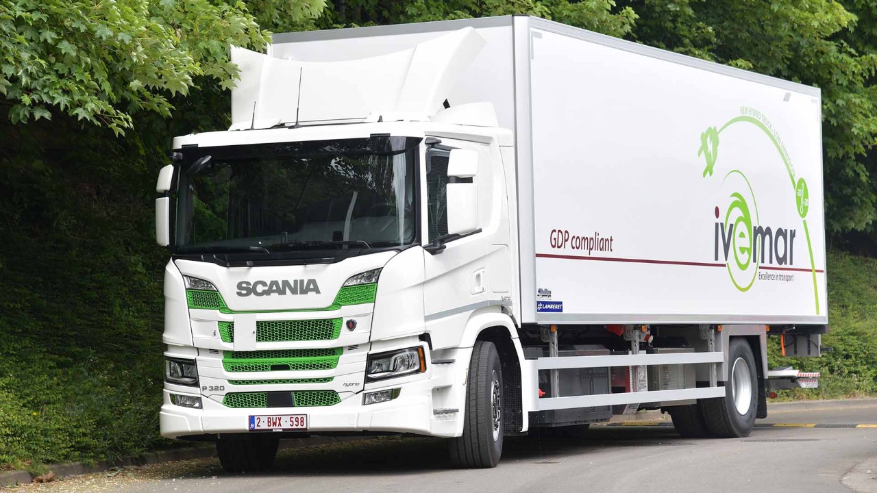 premier Scania hybride Ivemar
