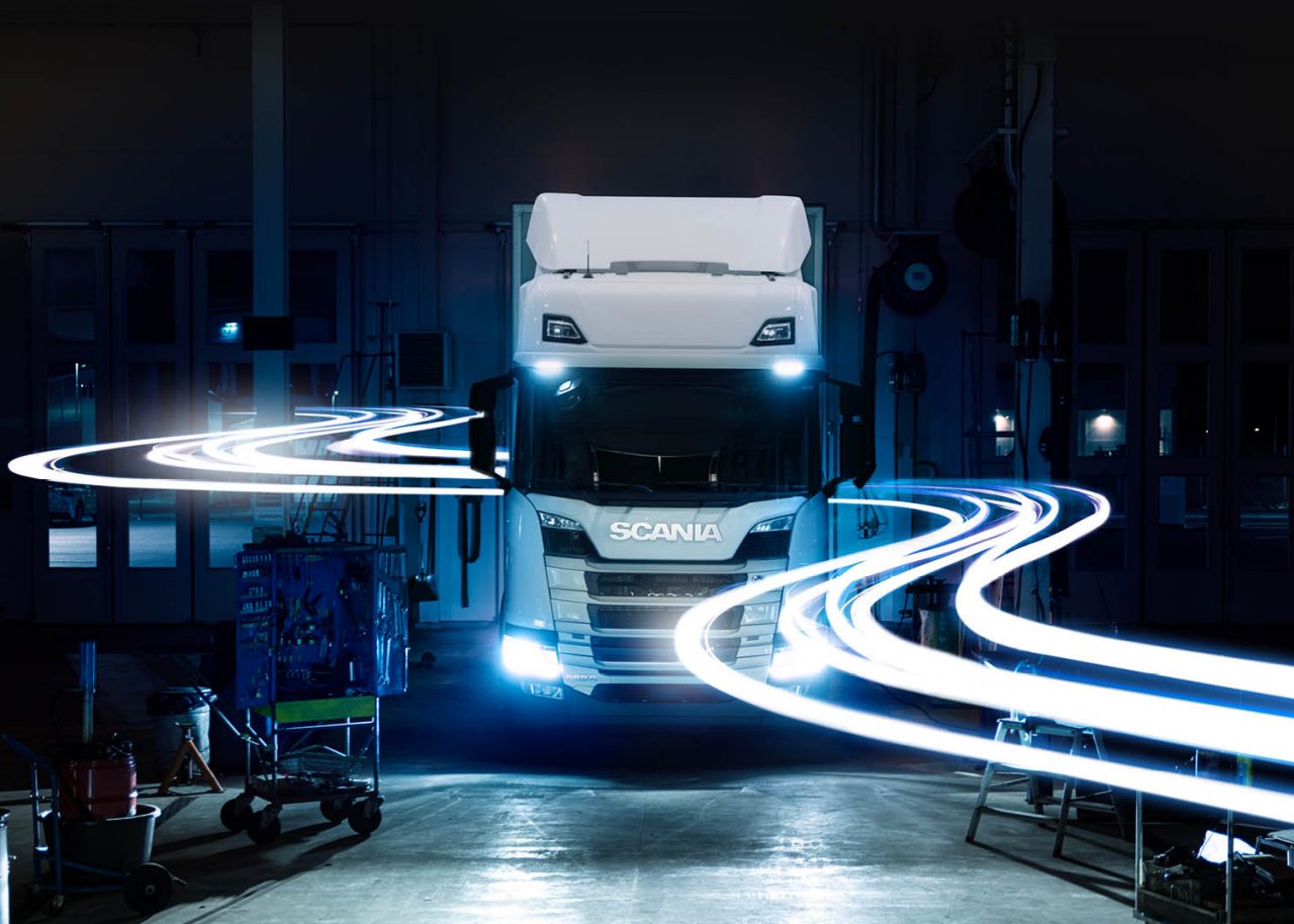 Digital instrumentbräda - framtidssäkrad av Scania