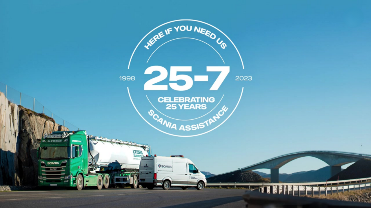 Scania Assistance: Celebrrating 25 years