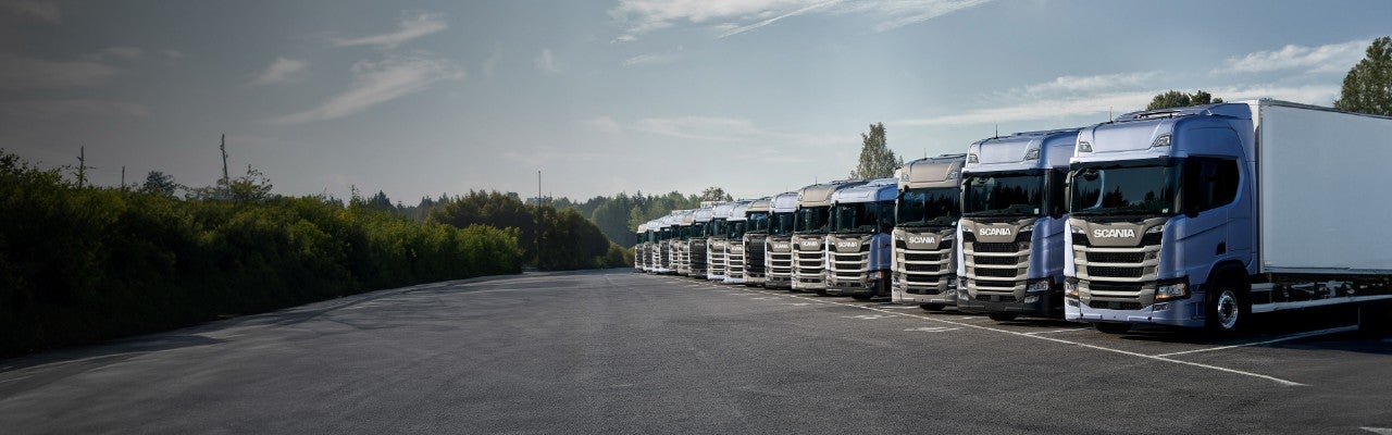 vozni park Scania kamiona