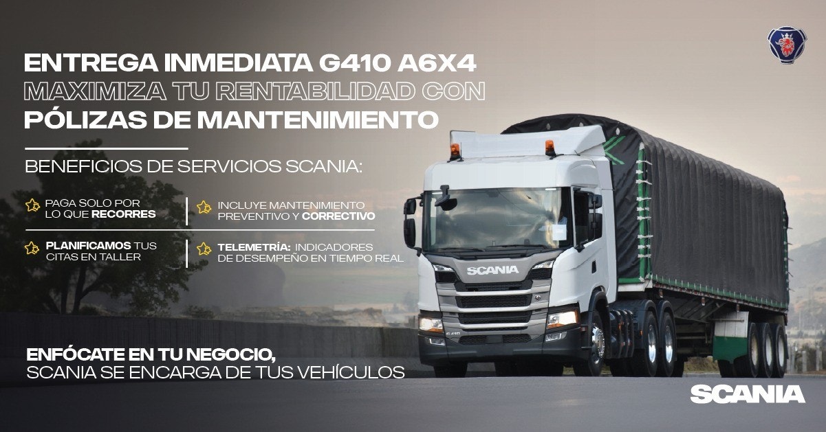 G410 A6X4 Tractocamión Gas Natural Euro 6