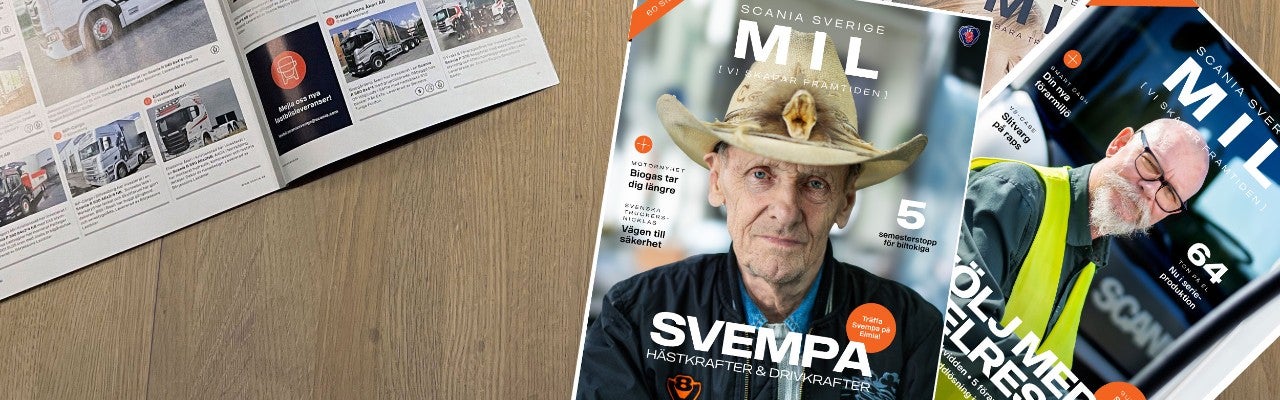 Tidningsnummer av Scania MIL