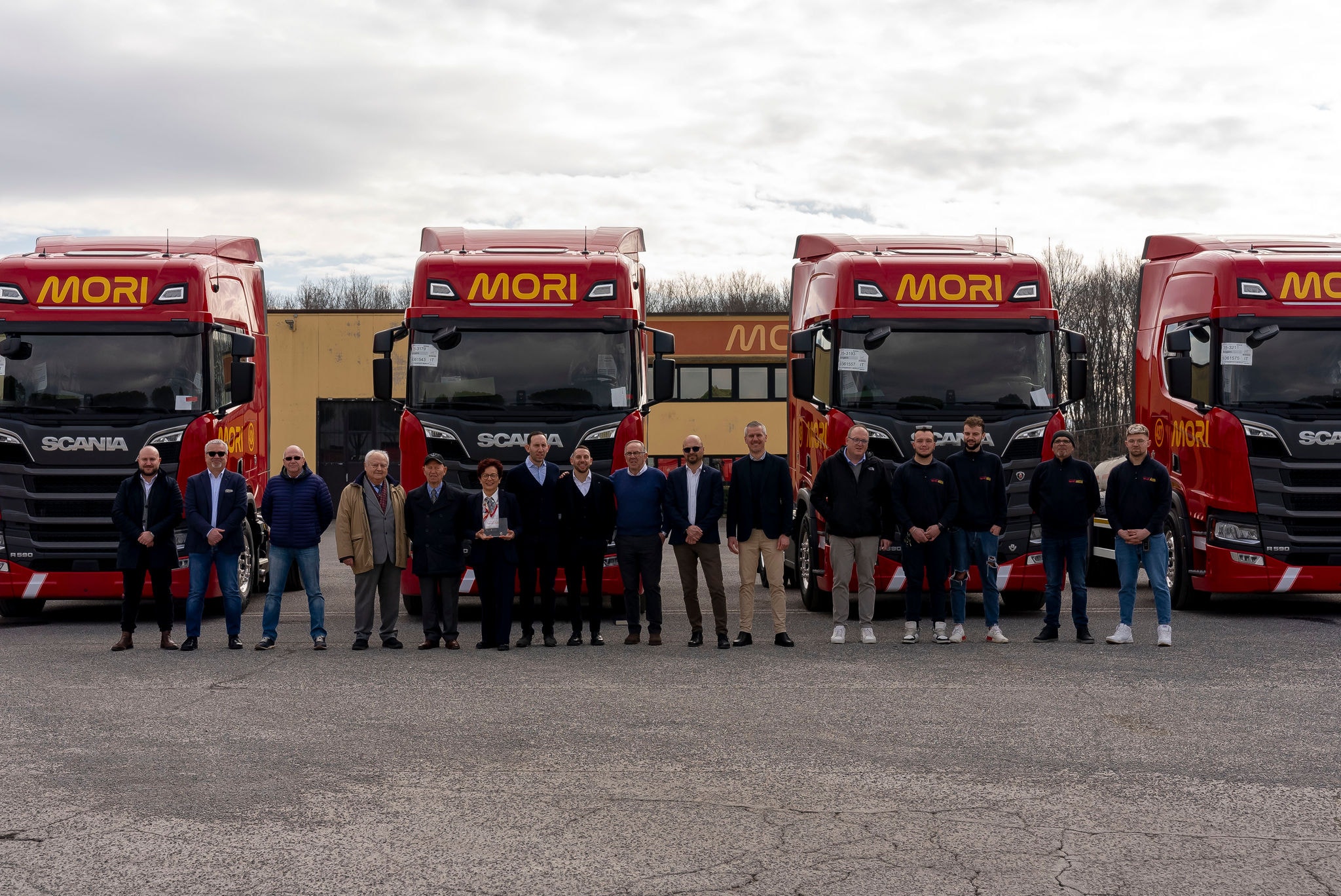 Scania V8: il cuore della flotta di Mori dal 1972