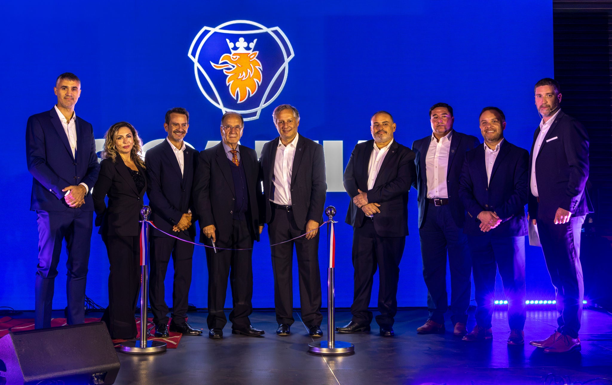 Scania inaugura su nueva sucursal en Los Ángeles