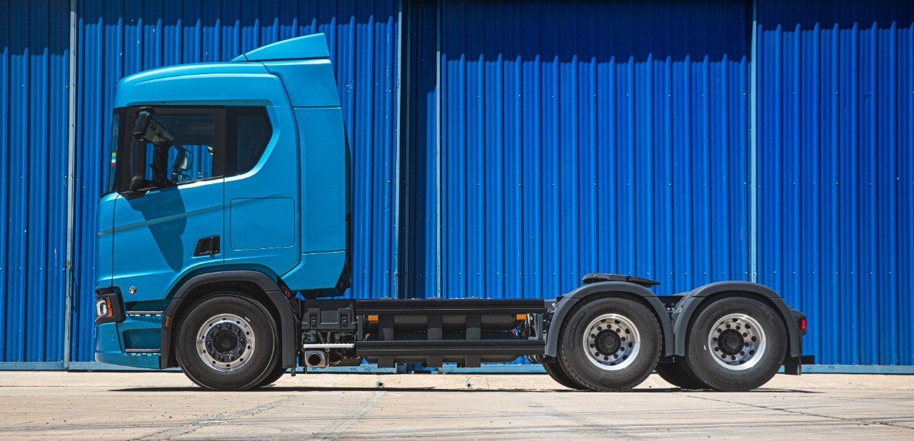  Motor industrial Scania de 13 litros