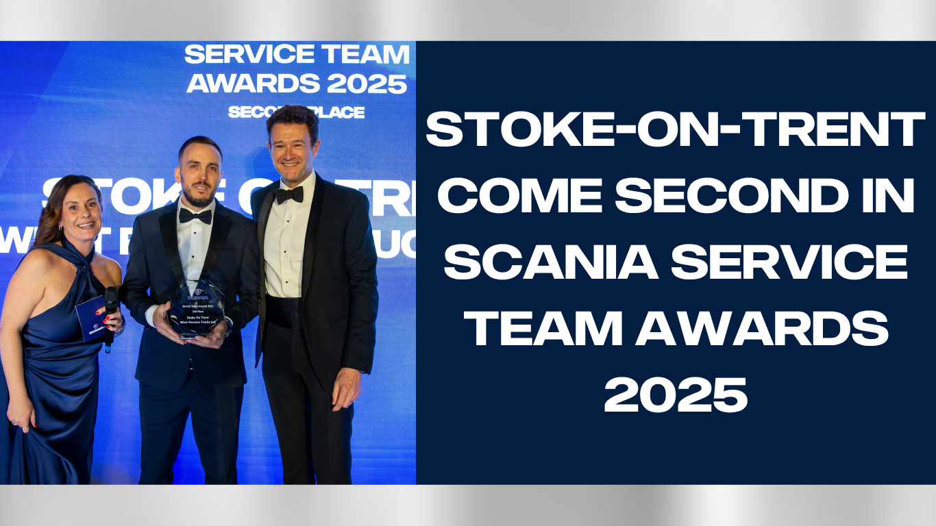 Stoke-on-Trent come second in Scania Service Team Awards 2025