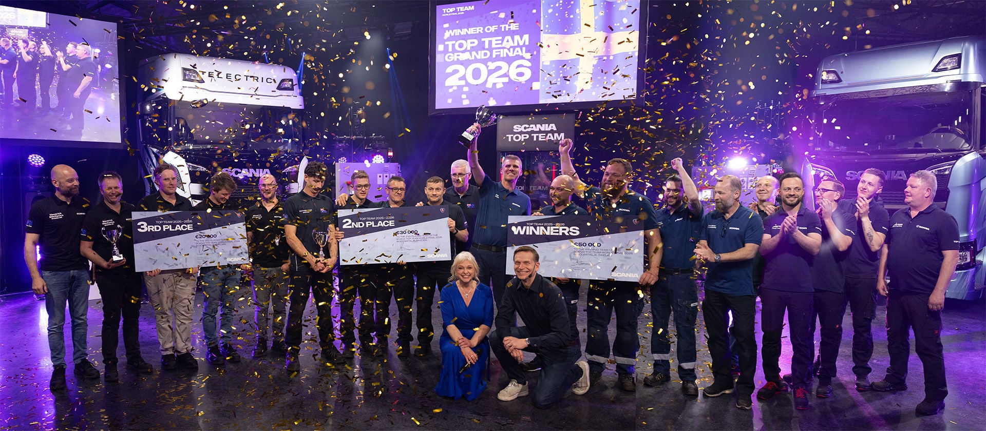 La France, 7e du concours international Top Team 2025-2026