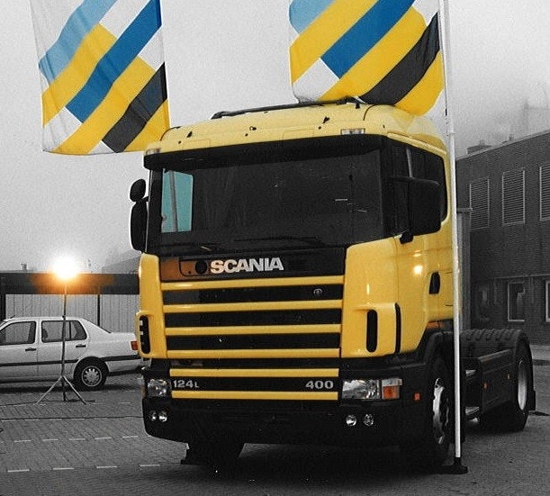 Scania 130 years montage