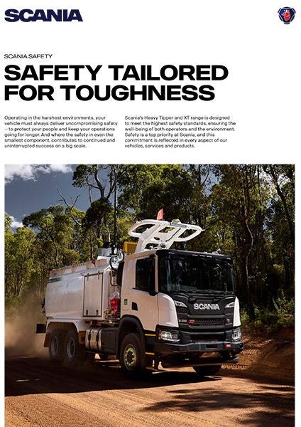 Safety Heavy Tipper leaflet