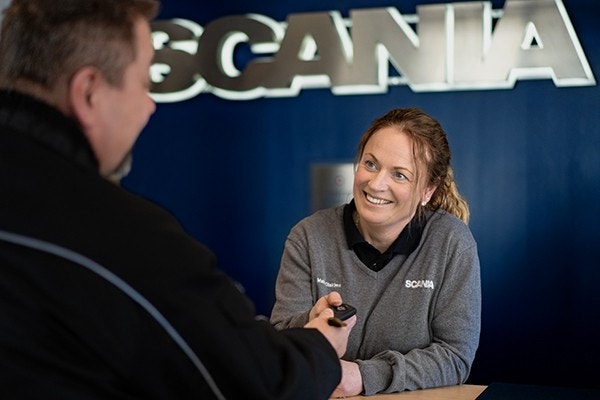Inlämning hos Scania