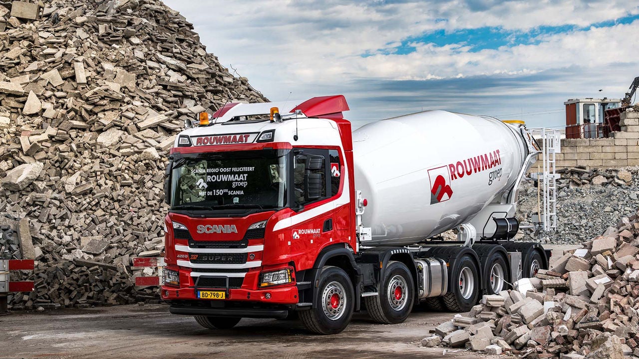 Rouwmaat Scania