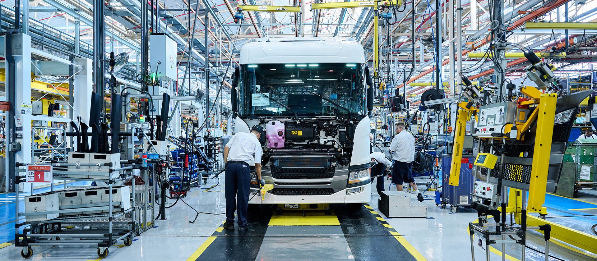Scania's factory in Brazil