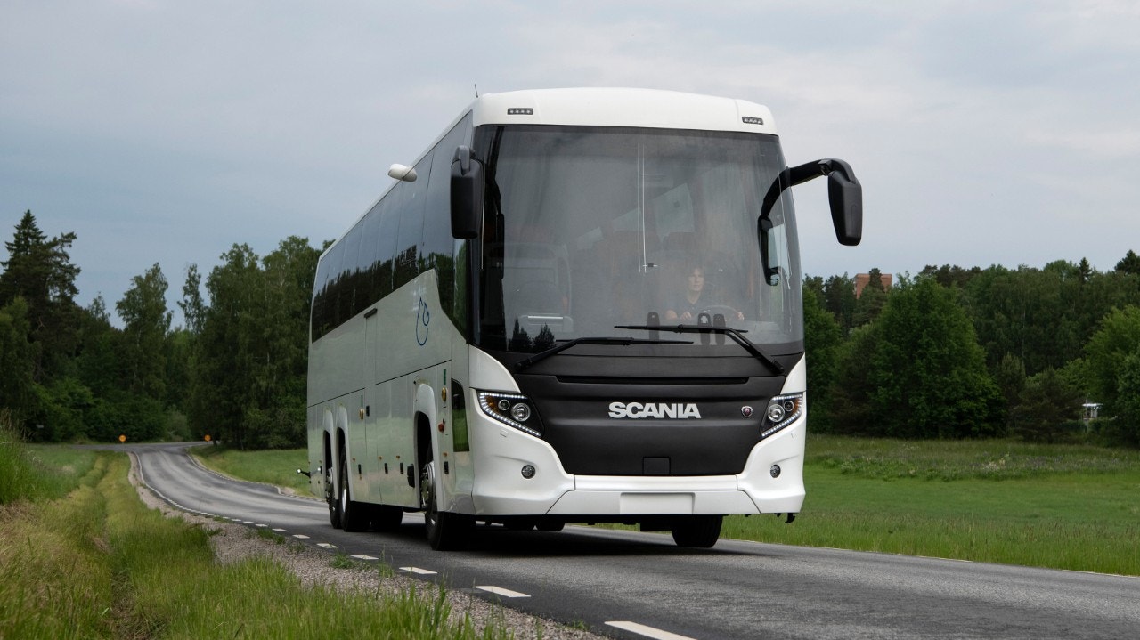 Scania touring på svensk väg