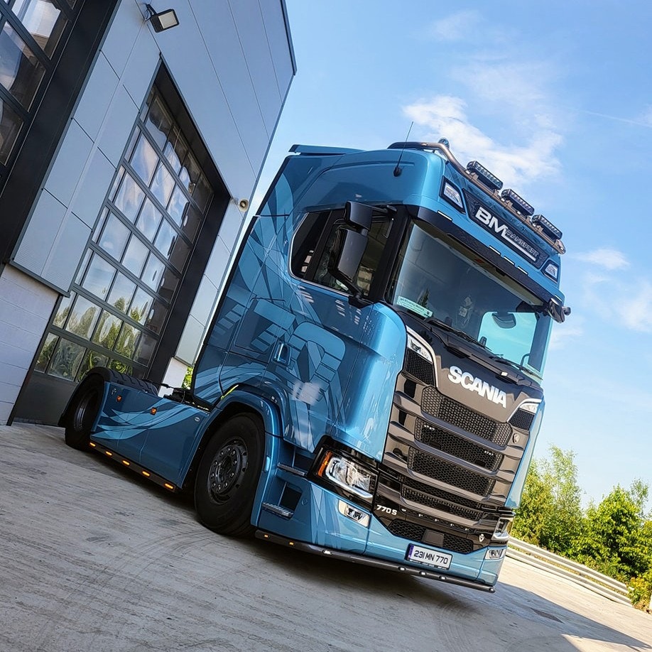 BM Transport Scania truck