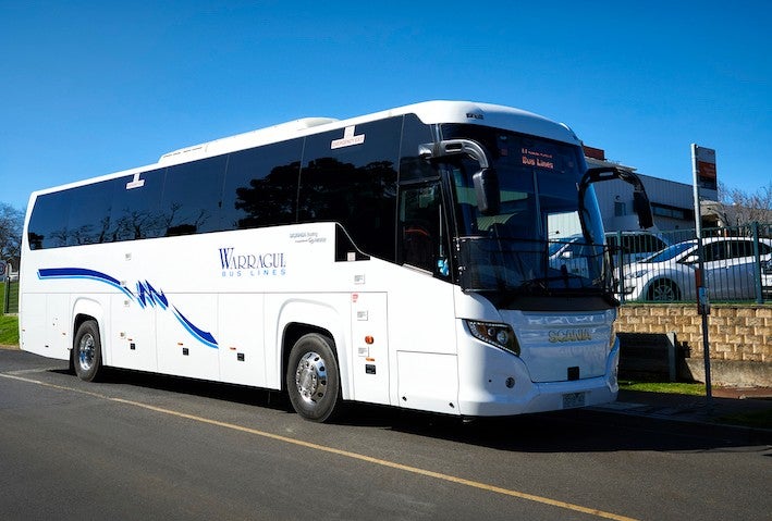 scania warragul bus lines