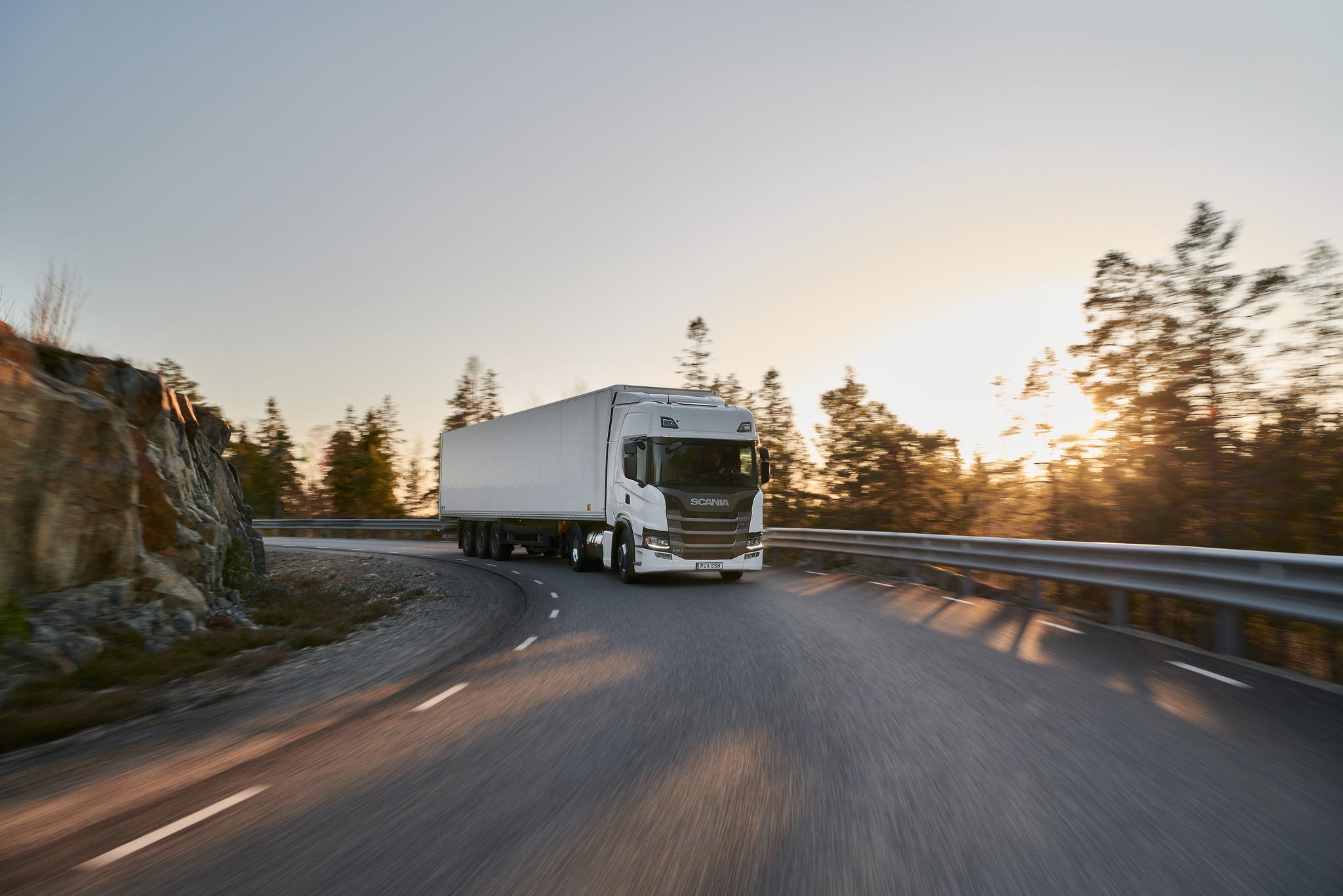 Scania Biogas Truck