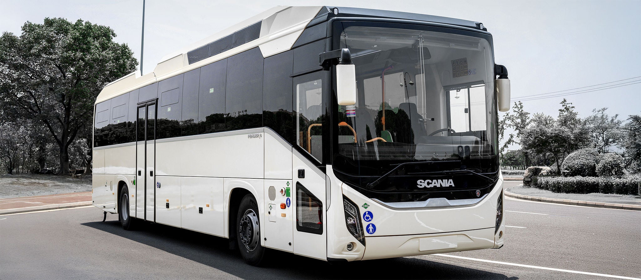 Les autocars Scania GNV, scolaires et de ligne, référencés à la CATP