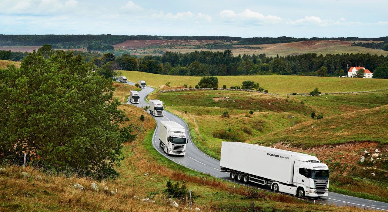 Scania udlejningslastbiler