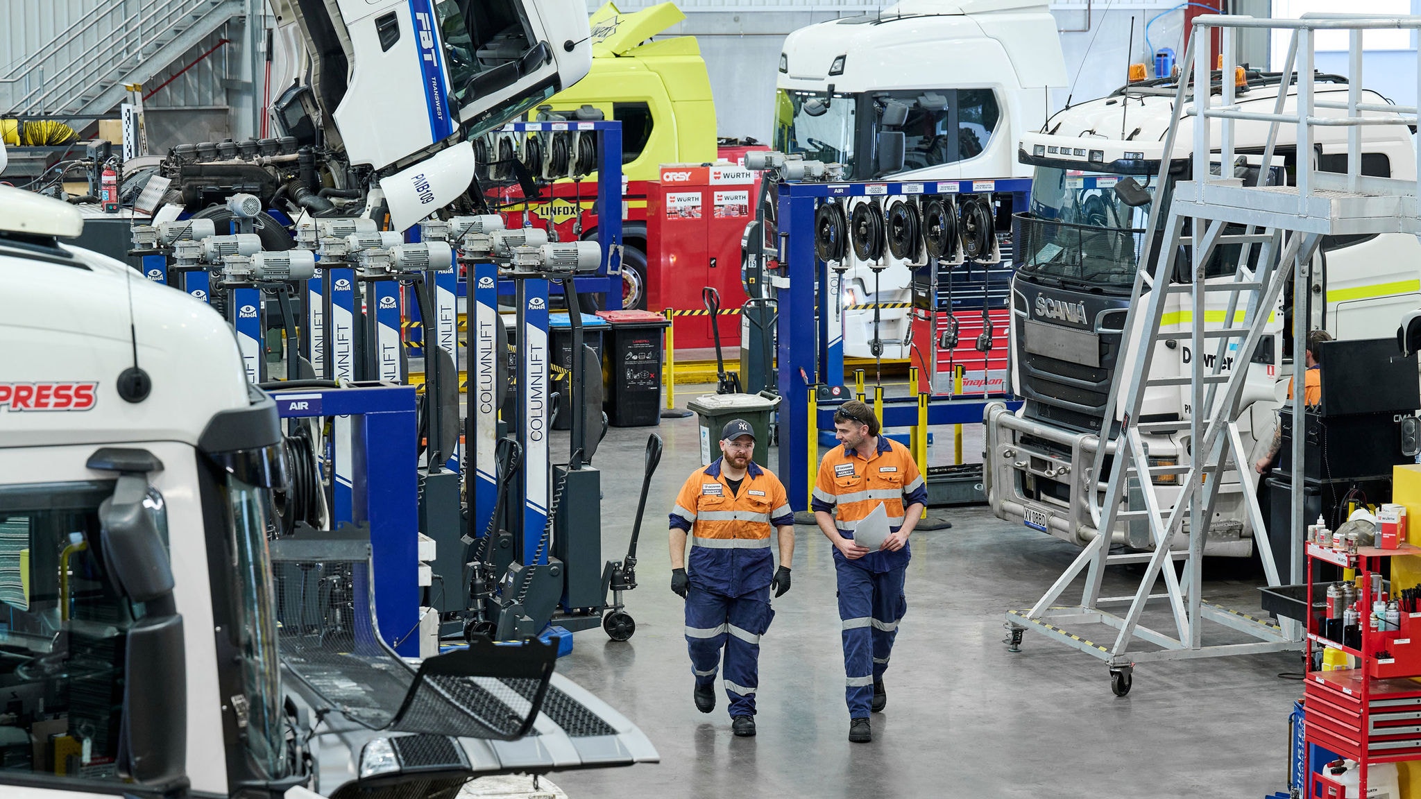 Scania workshop - Eastern Creek branch in Perth, Australia