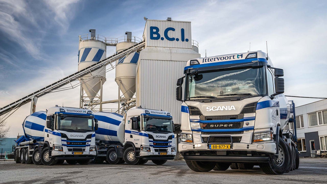 Ittervoort Betoncentrale Scania