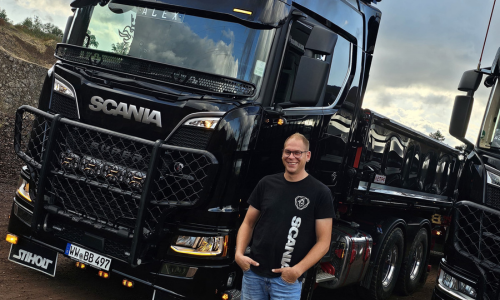 Alex Horn, Lkw Fahrer