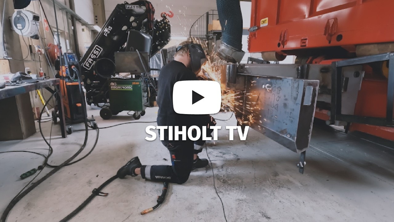 Stiholt TV: Ny hal til kran- og opbygningsafdeling hos Stiholt Aalborg