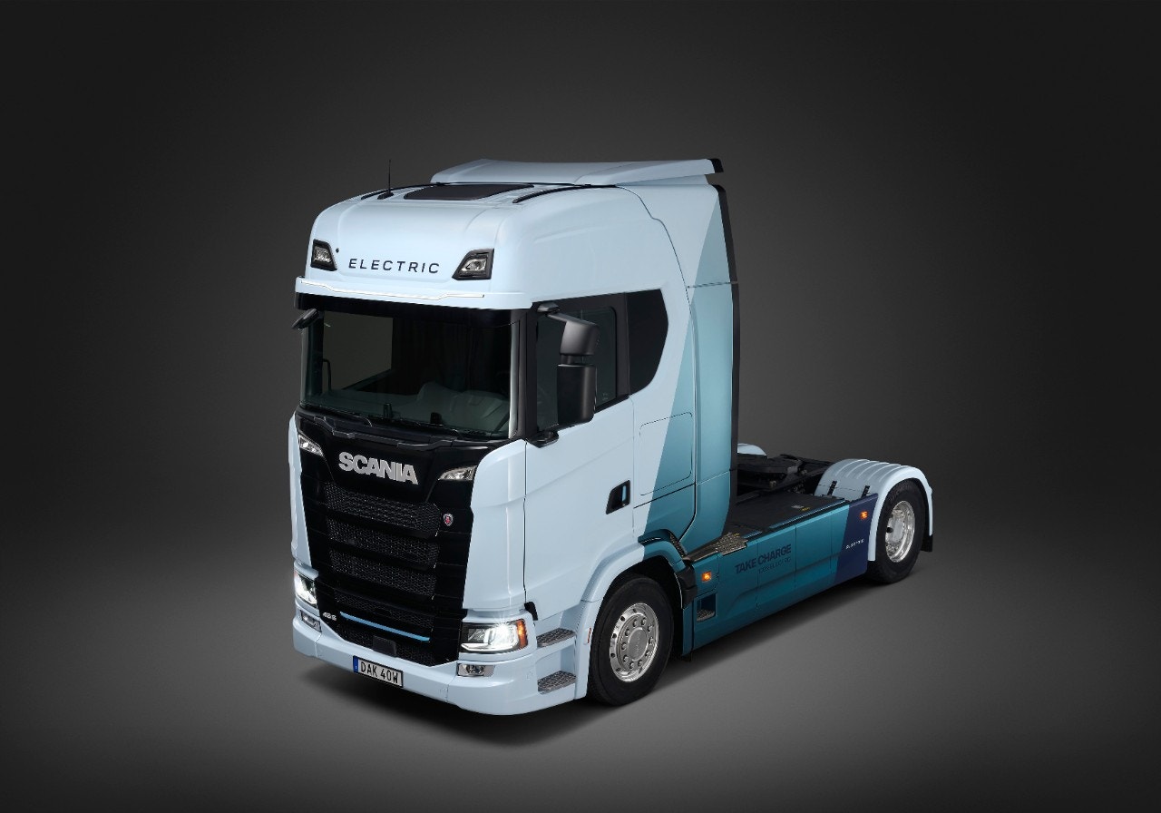 Scania el-lastbil