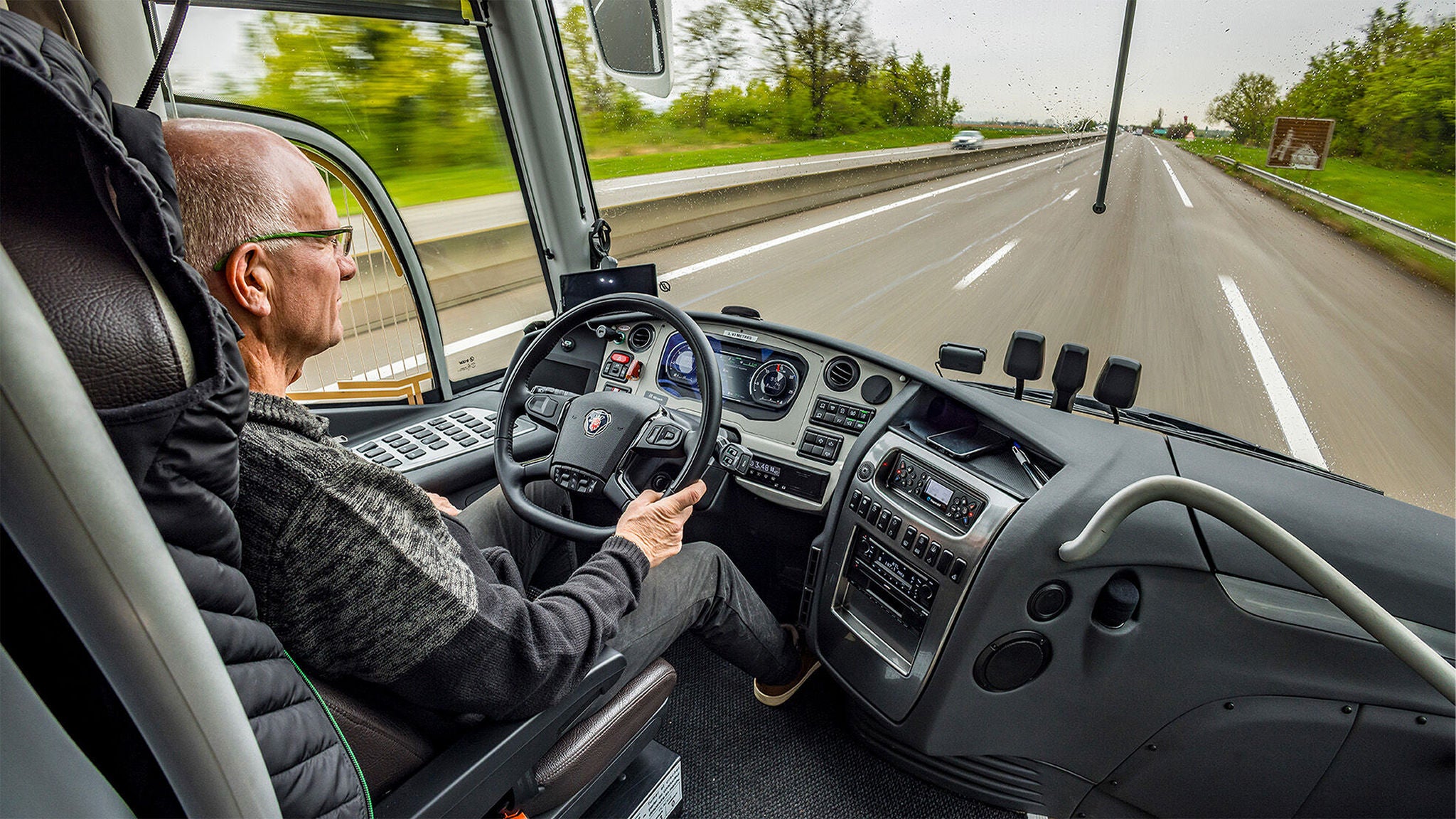 Philippe Thirion, conducteur chez Express Sundgoviens.