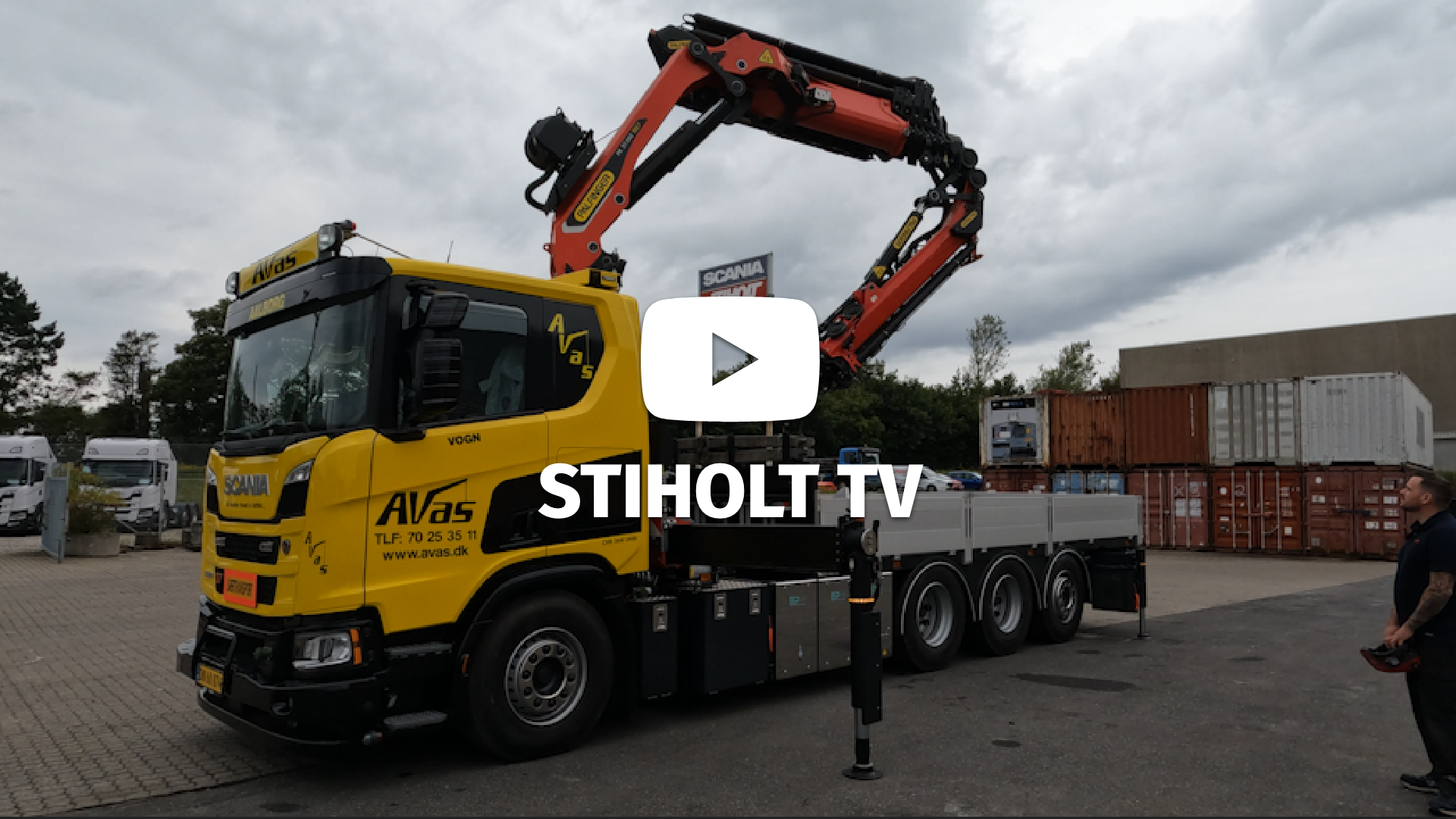 Kom med til en levering: To el-drevne Scania P 25 til AB Catering
