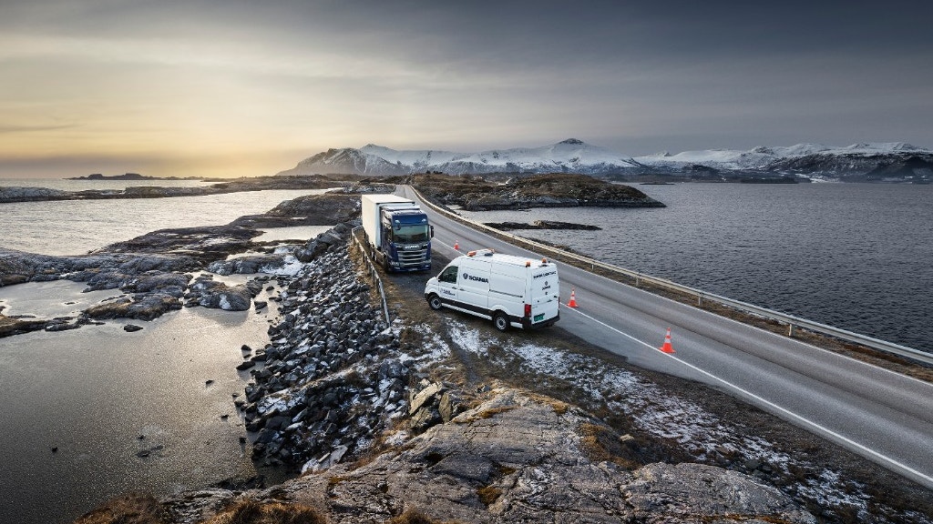 Scania C400 telematic unit