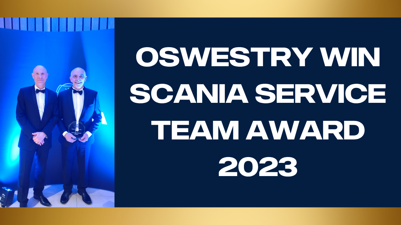 Oswestry win Scania Service Team Award 2023