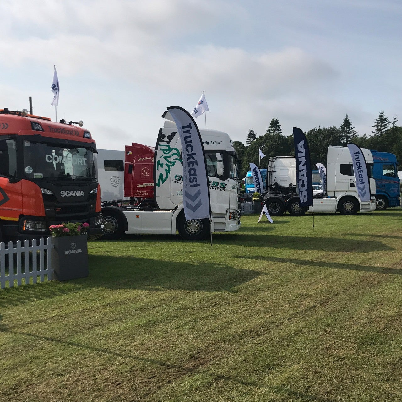 Scania truck line up