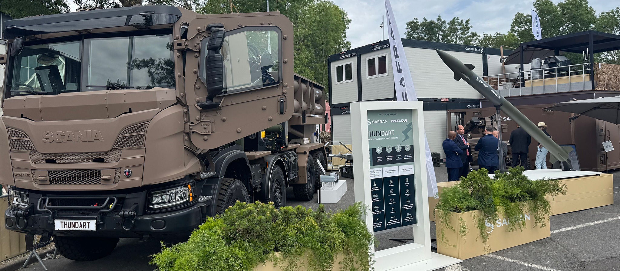 Scania sélectionné pour produire les châssis du THUNDART