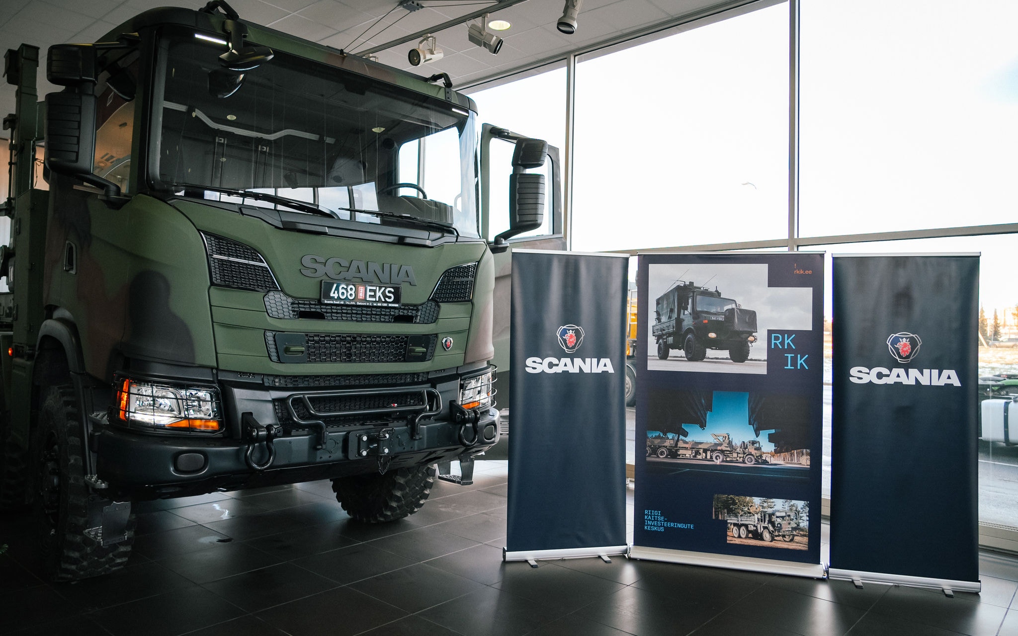 Kaitseväe autoparki lisanduvad uued konkslift-sõidukid