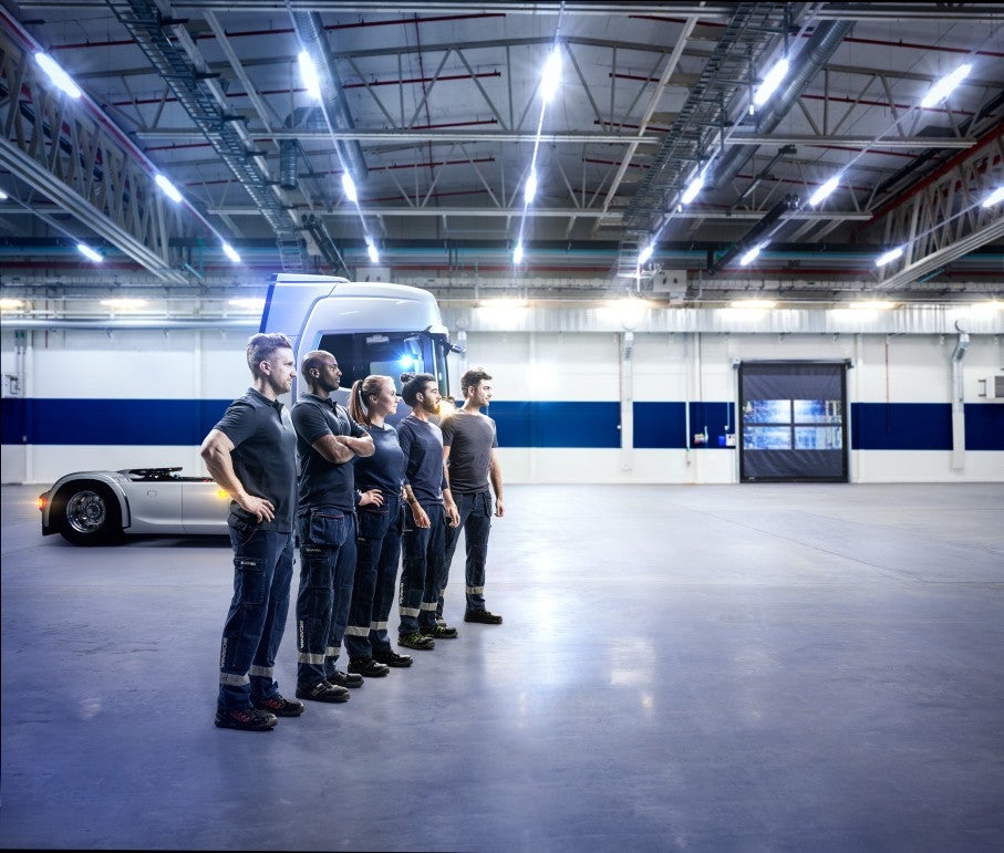 Scania kuorma-auto huoltotarjous talvi 2021