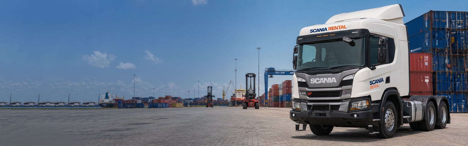 Scania rental trucks