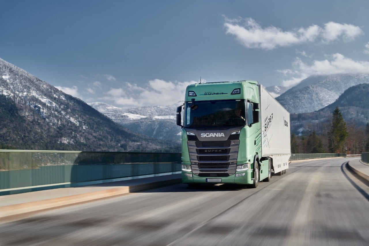  Imazhi i kamionit Scania Super