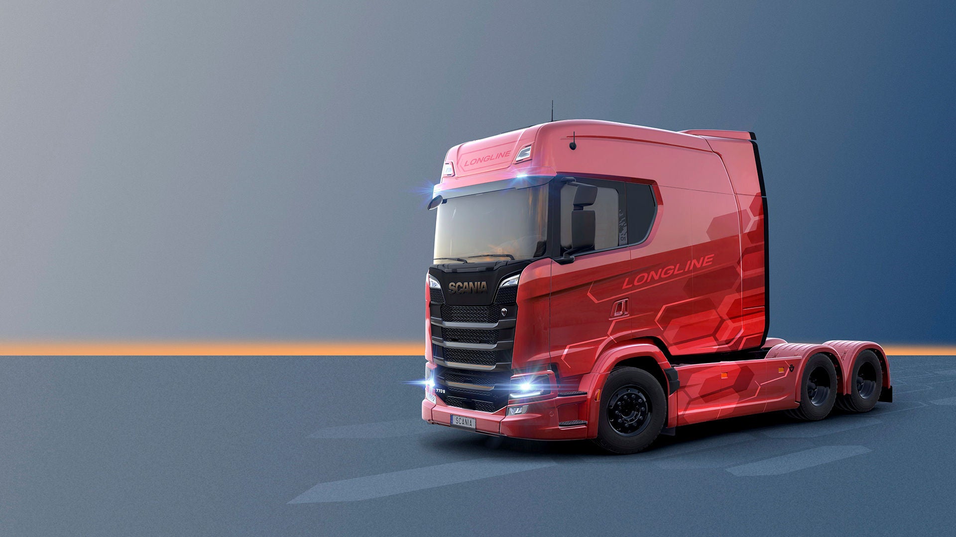 Scania Longline -ohjaamo