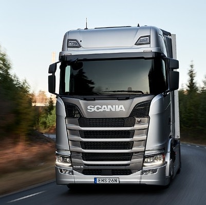Frontpartie des Scania 500 S