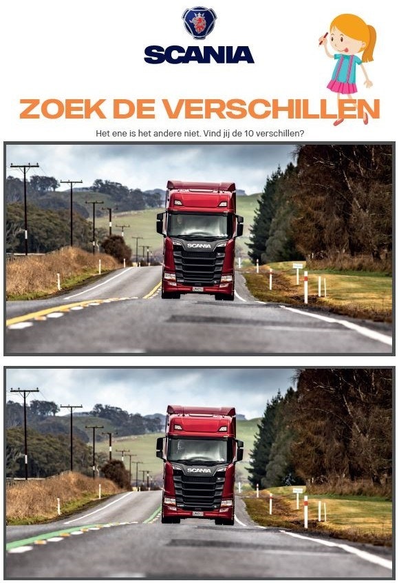 Zoek de 10 verschillen