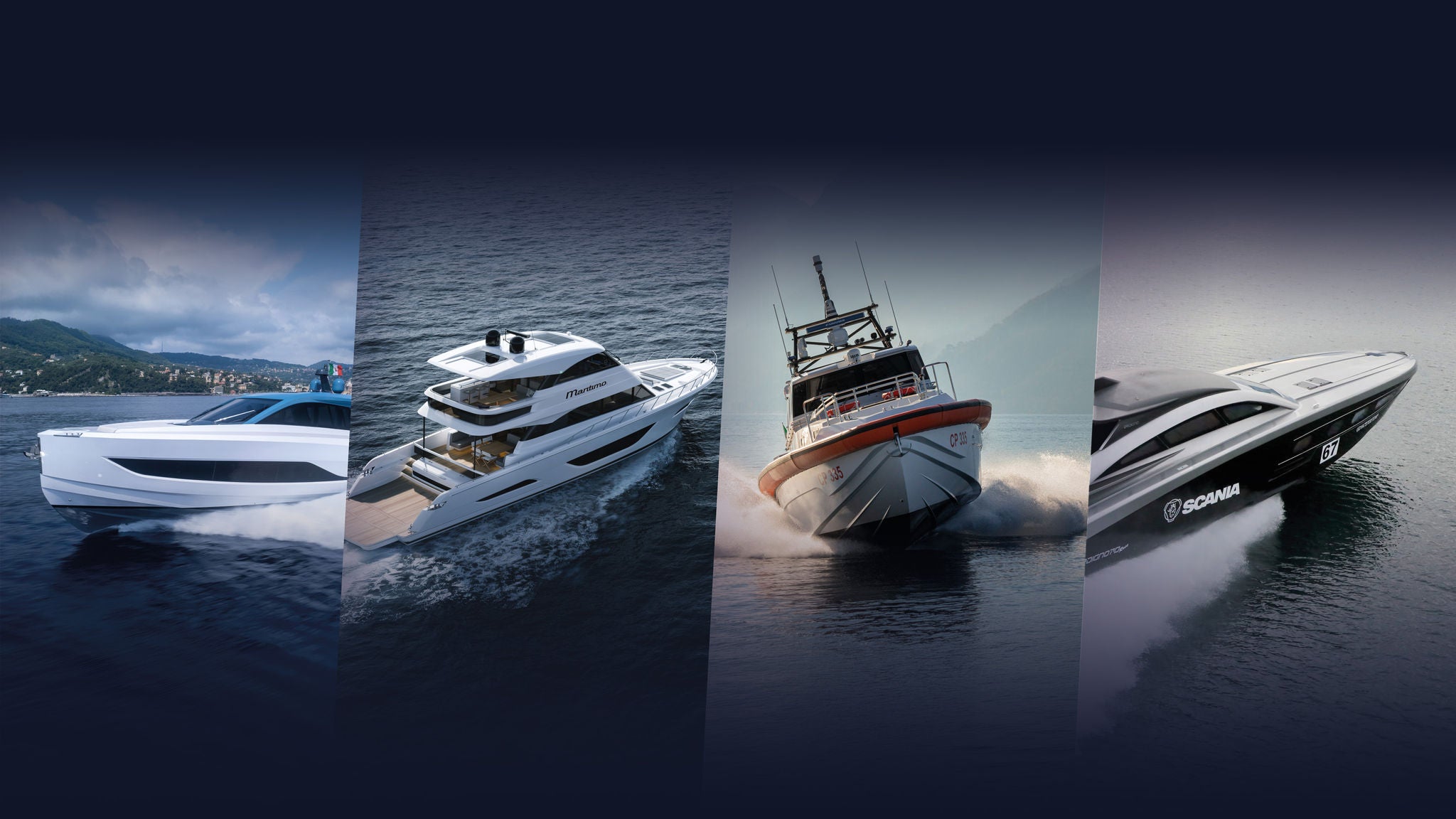 potenza per ogni rotta | Scania al salone nautico di genova