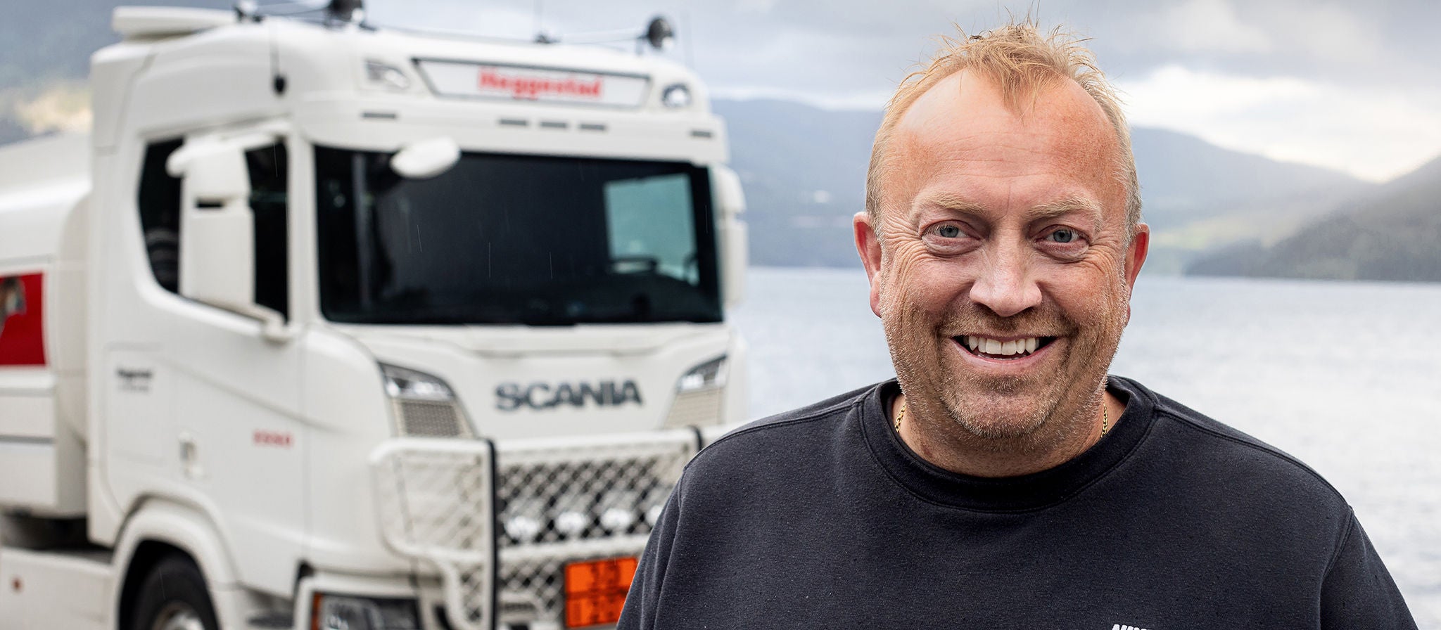 Scania chaufför i Norge