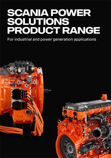 Scania power solutions product range for industrial and power generation application download brochure-trucks-brochure thumbnail