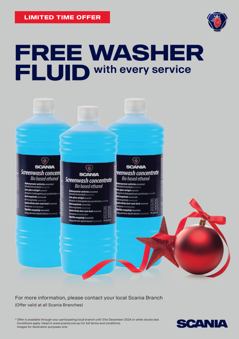 Free Washer Fluid flyer