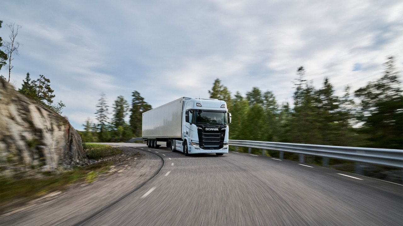 Camion 100 % électrique Scania 40 R