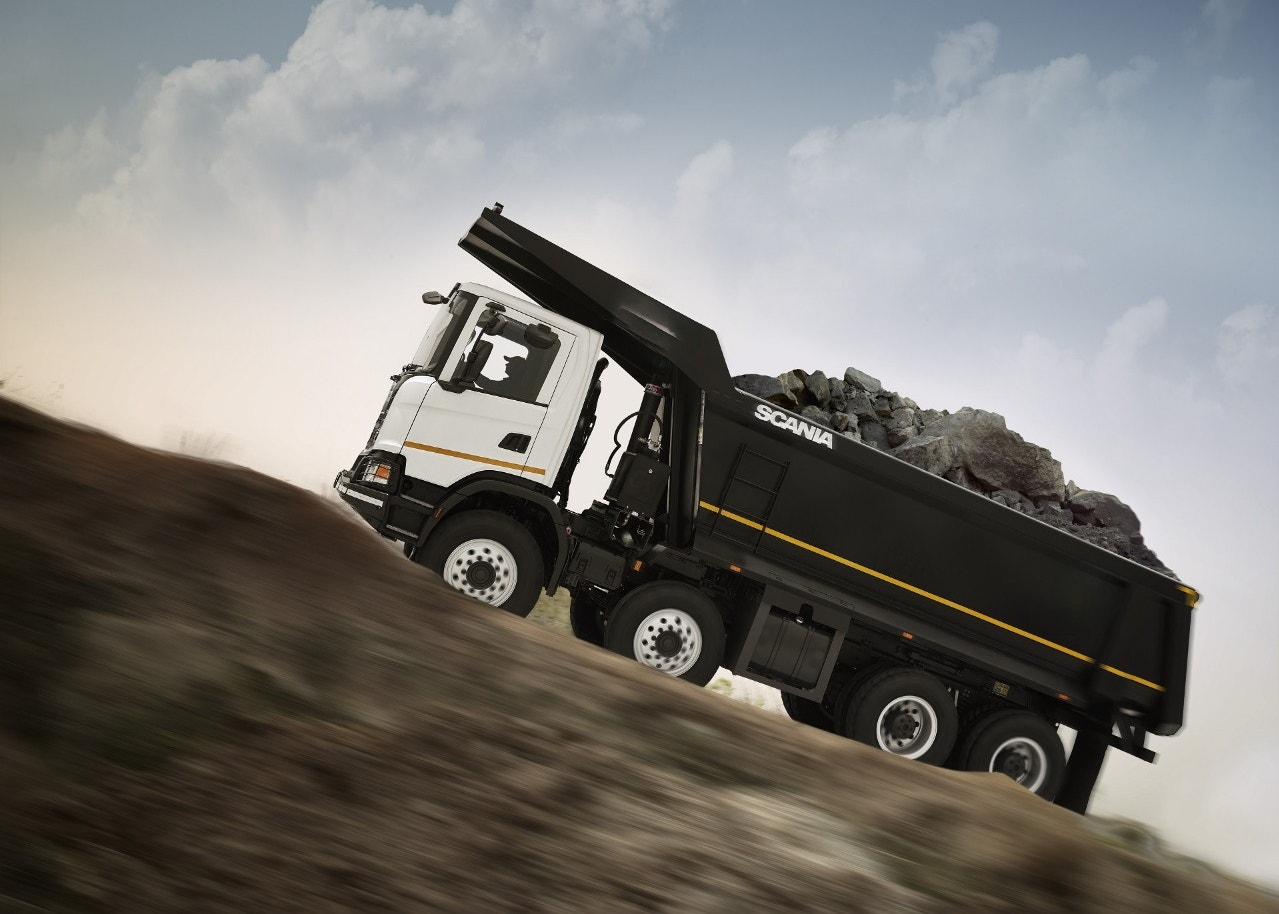 G500 Scania truck for mining India