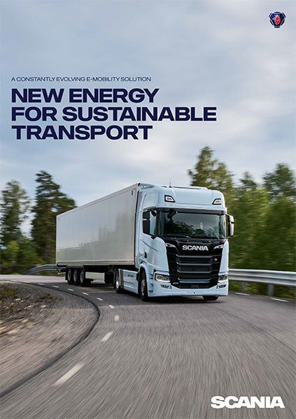 Scania e-mobility solutions download brochure